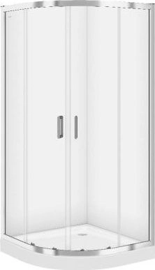 Cersanit Semicircular shower cabin 80x80 cm