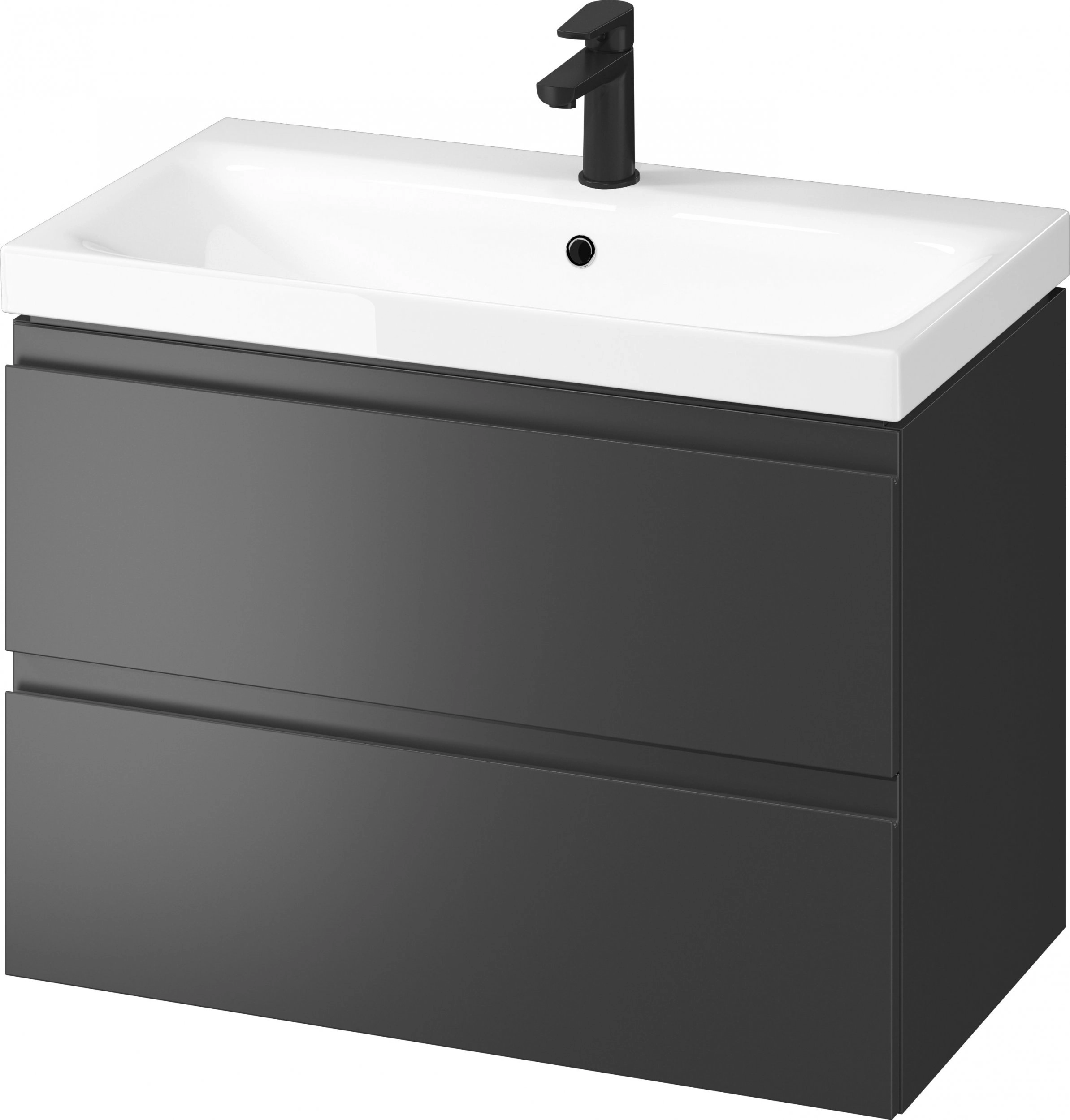 Cersanit Moduo 79.5 cm antracyt