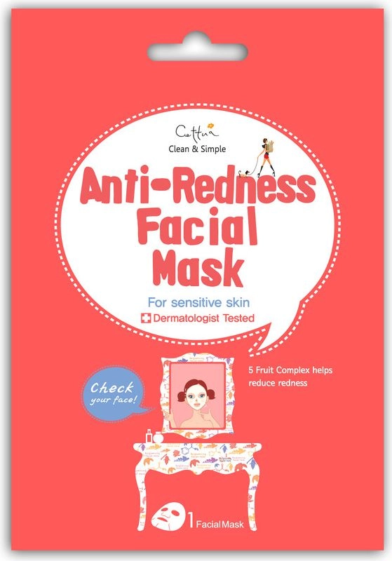 Cettua Anti-Redness Facial Mask - a