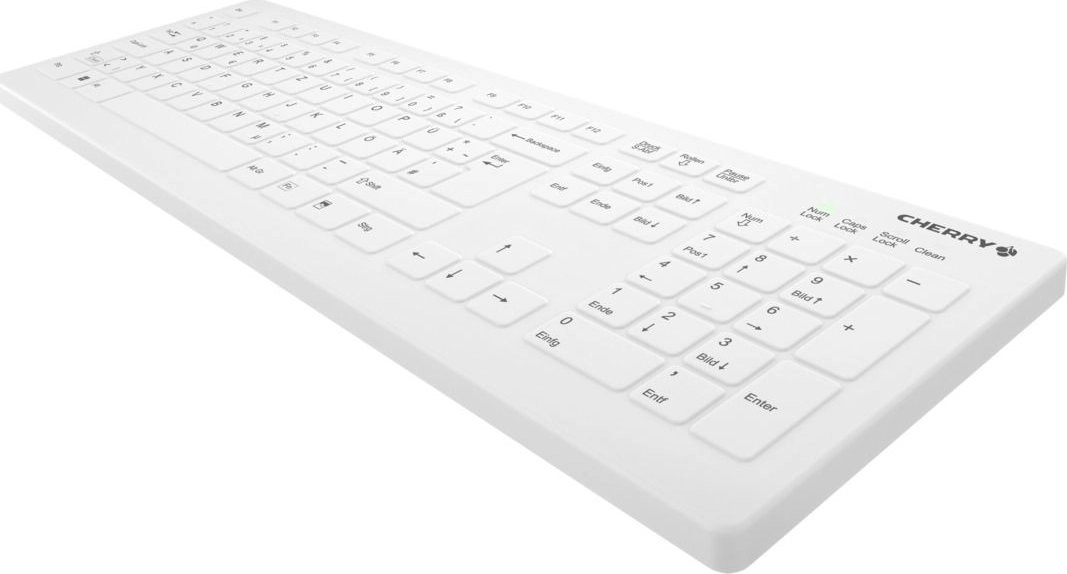 Contour Design Active Key AK-C8112 tastatūra Medicīnisks RF Bezvadu AZERTY Franču Balts