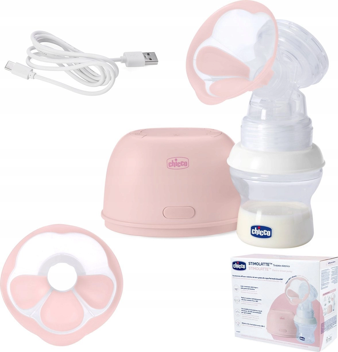 Stimolatte CHICCO ELECTRIC BREAST PRAMPATOR 8058664175901
