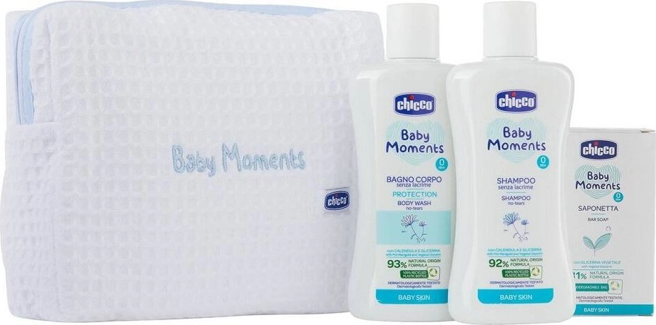 Chicco Baby Moments Blue set bath