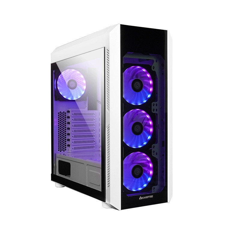 Chieftec GL-03W-OP datora korpuss Midi Tower White
