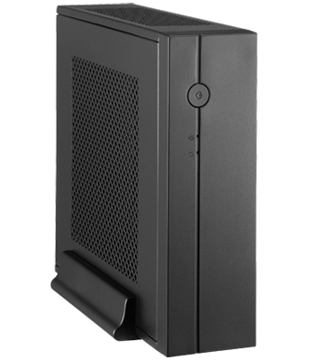 Chieftec IX-01B-OP datoru korpuss &amp; statnis Small Form Factor (SFF) Melns