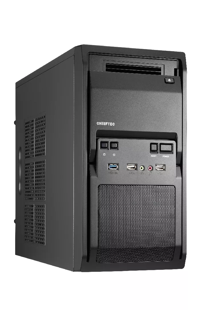 Chieftec LT-01B-350GPB datoru korpuss &amp; statnis Mini Tower Melns 250 W
