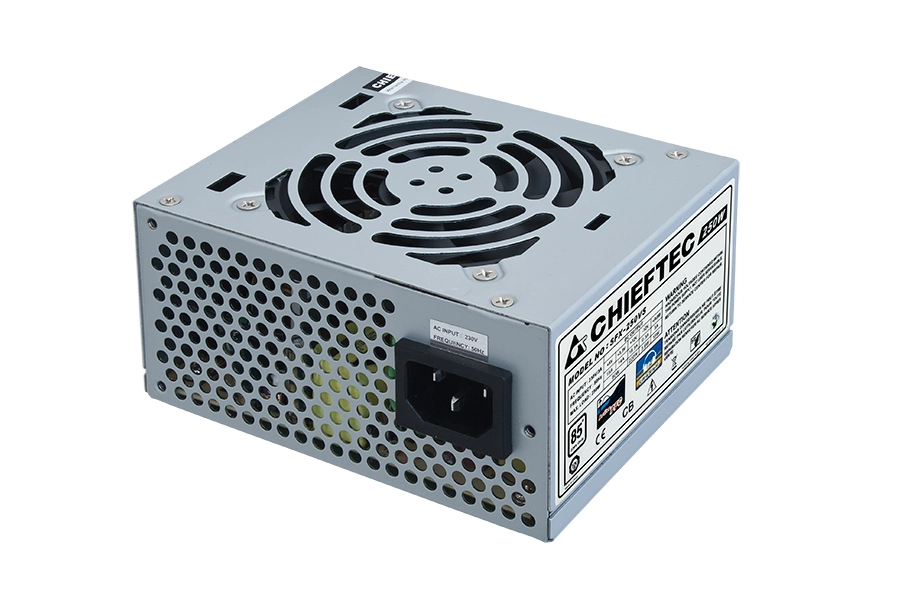 Chieftec SFX-250VS barošanas avotu vienība 250 W 20+4 pin ATX Sudrabs