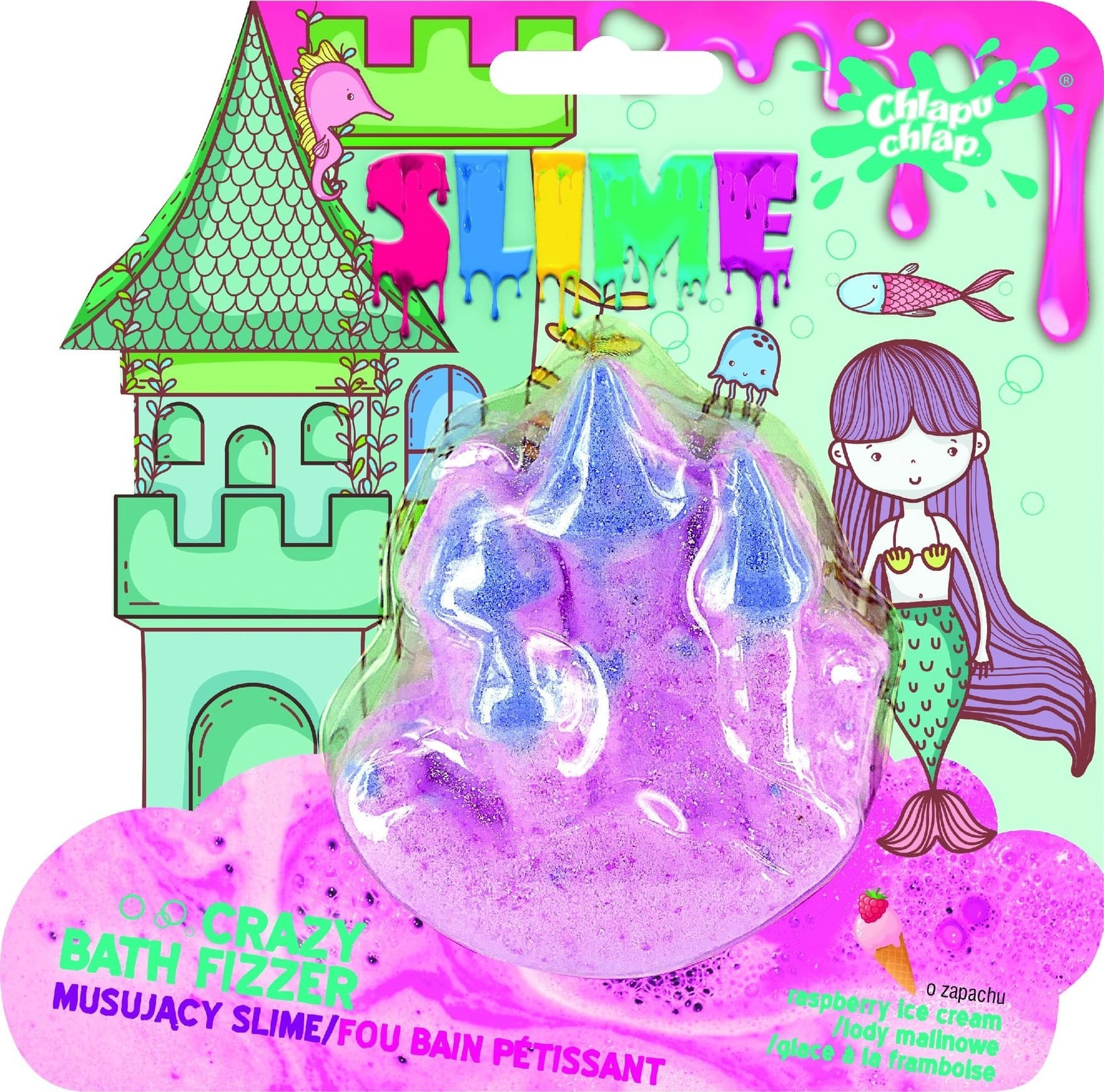 Chlapu Chlap Musujący Slime ZAMEK lody