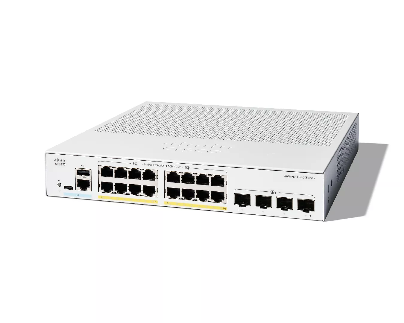 Cisco Catalyst 1300-16P-4X Managed Switch  16