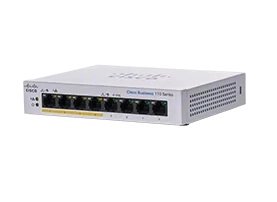 Cisco CBS110-8PP-D Unmanaged L2 Gigabit Ethernet