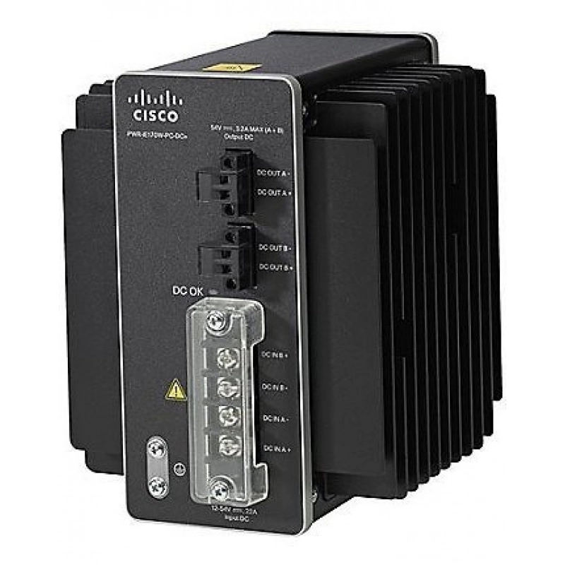 Cisco PWR-IE170W-PC-AC= barošanas avotu vienība 170 W Melns