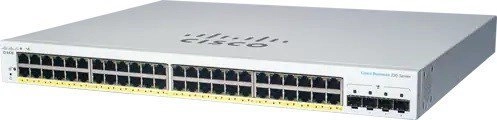 Cisco switch CBS220-48P-4G  48xGbE RJ45  4xSFP