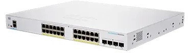 Cisco Cisco switch CBS250-24FP-4X  24xGbE RJ45