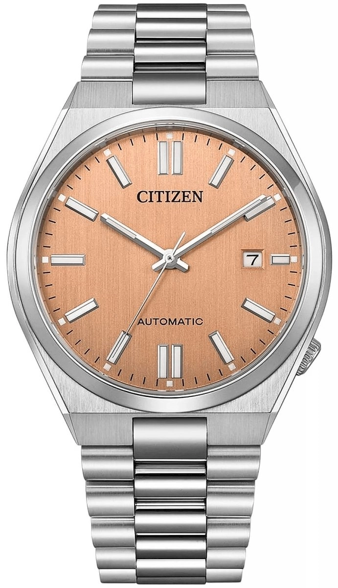 Citizen Pulkstenis CITIZEN vīriešu pulkstenis Tsuyosa Sapphire Mechanical NJ0159-86Z + BOX