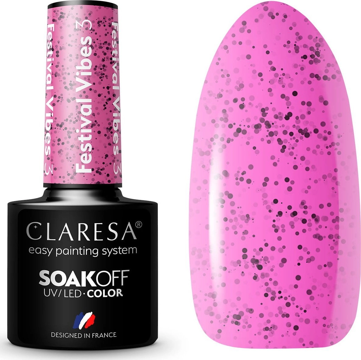 Claresa hybrid varnish Festival Vibes 3