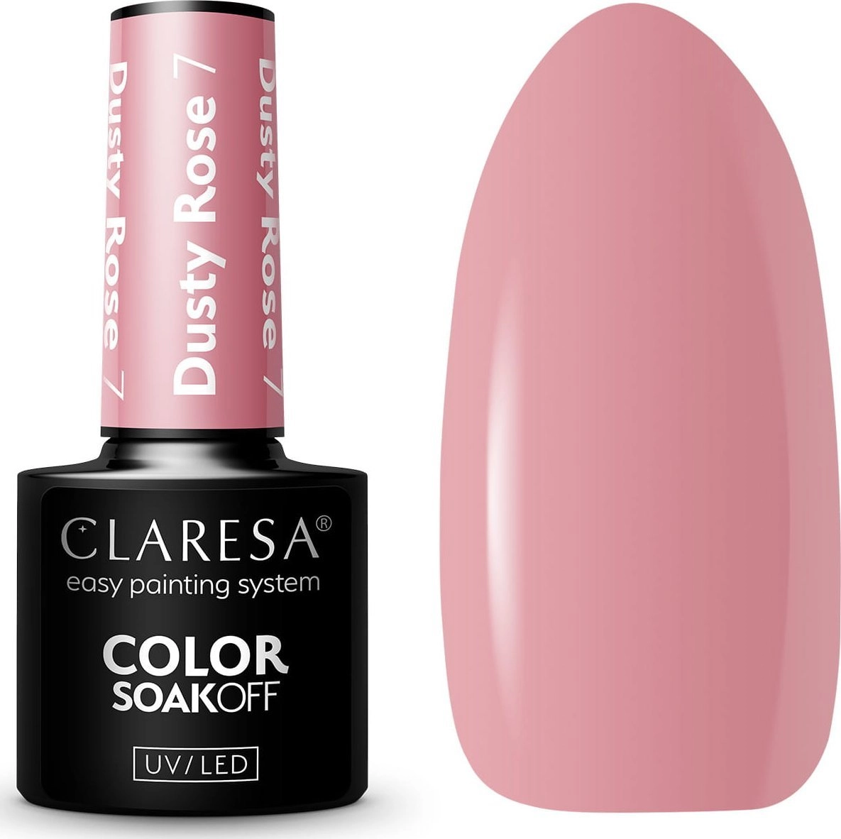 CLARESA Dusty Rose hybrid varnish no