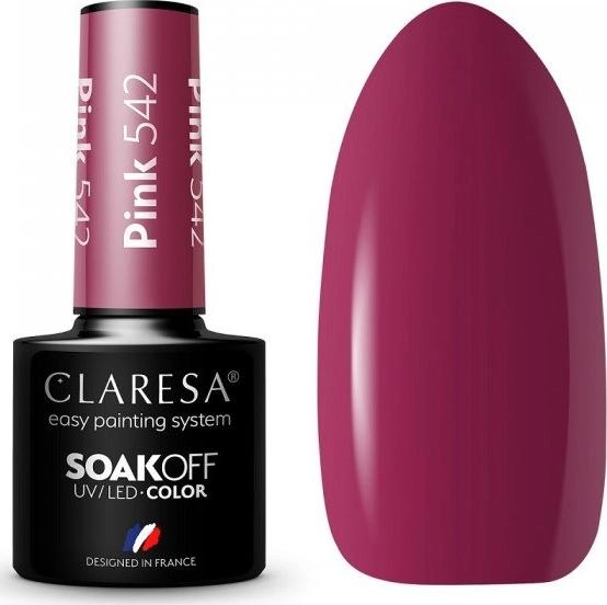 Claresa CLARESA_Soak Off UV/LED Pink hybrid