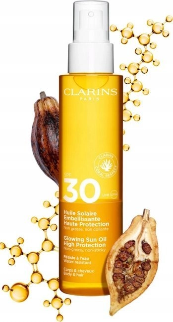 Tanning oil for body and hair