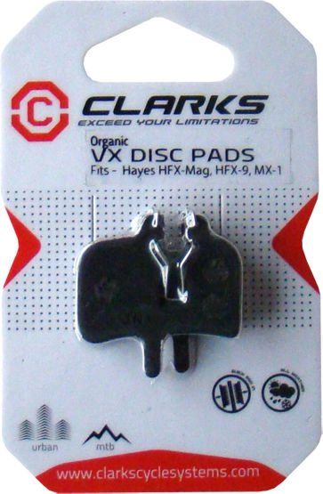 Clarks Okładziny Hamulcowe HAYES (HFX-Mag  MX-1