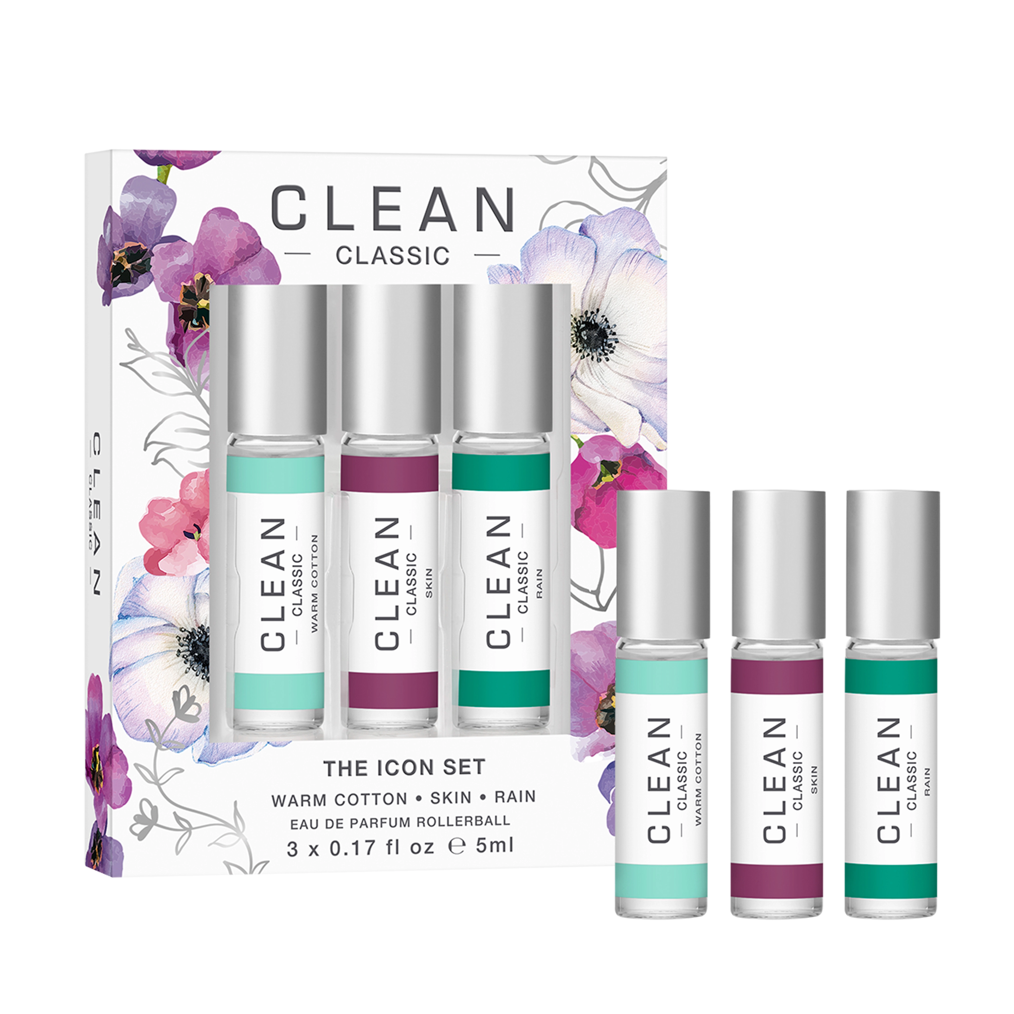 Clean - Classic Layering 3-Pack Rollerball