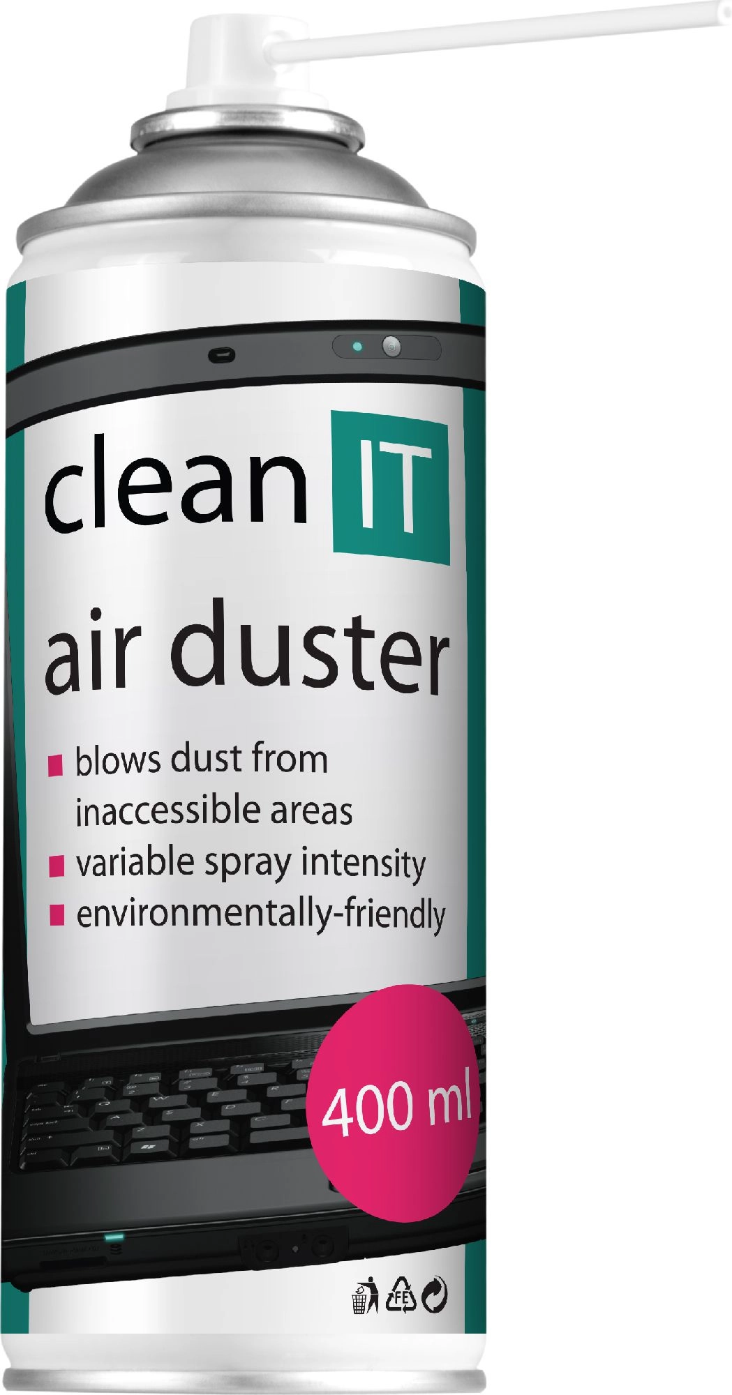 Clean it Compressed air for dust