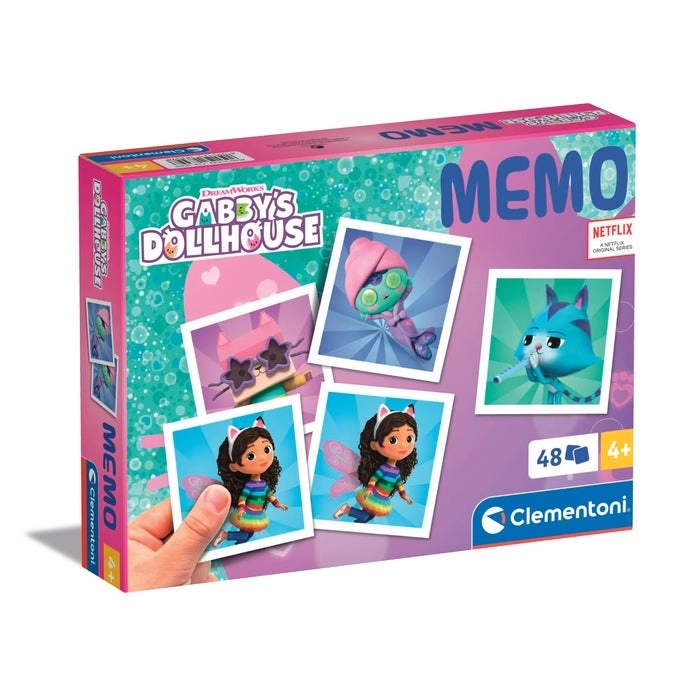 Clementoni Memo Gabbys Dollhouse Card Game