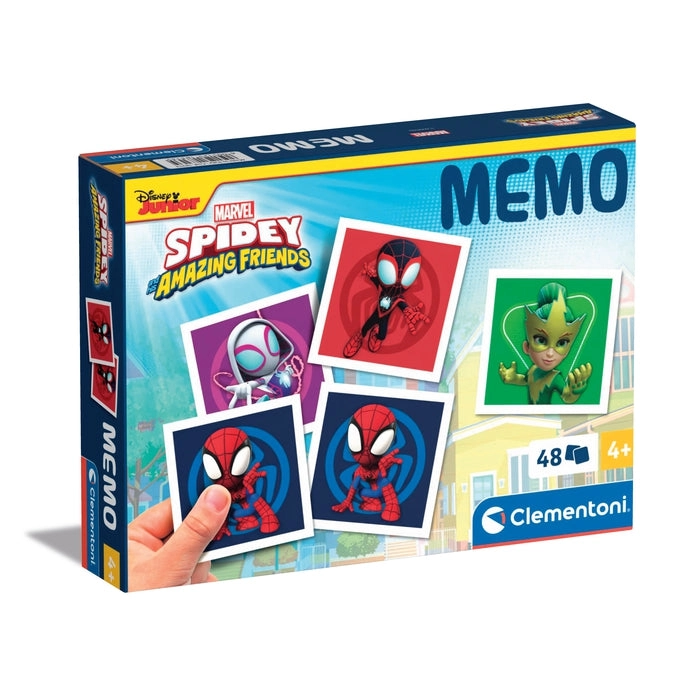 Clementoni Memo Spidey Card Game Memory