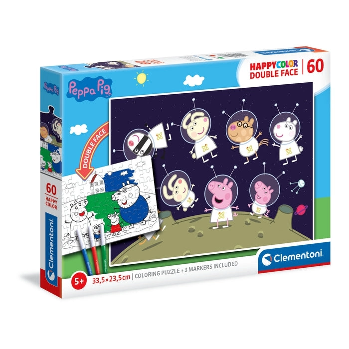 Clementoni Peppa Pig Happy Color Double