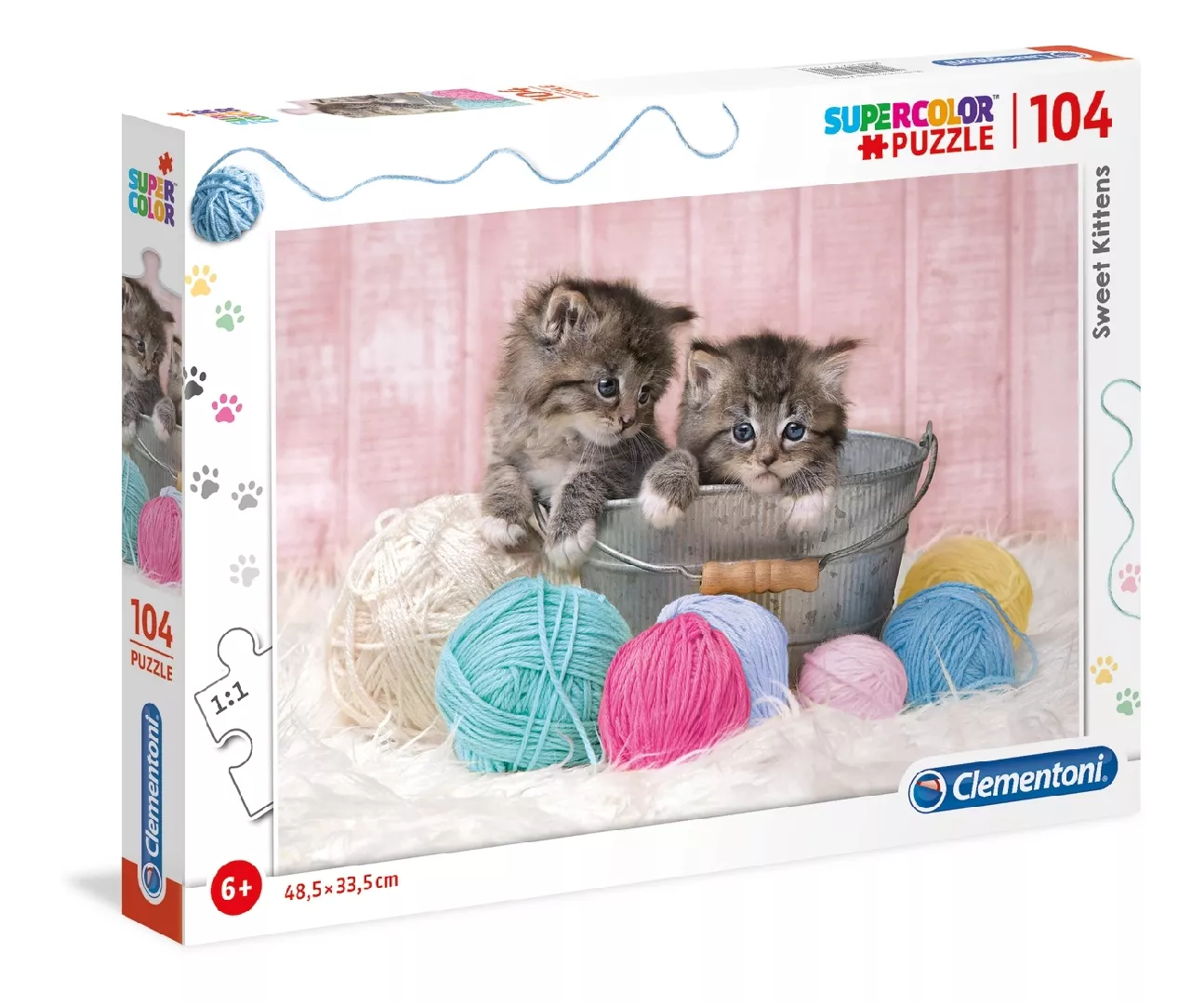 Clementoni Sweet Kittens Jigsaw puzzle 104