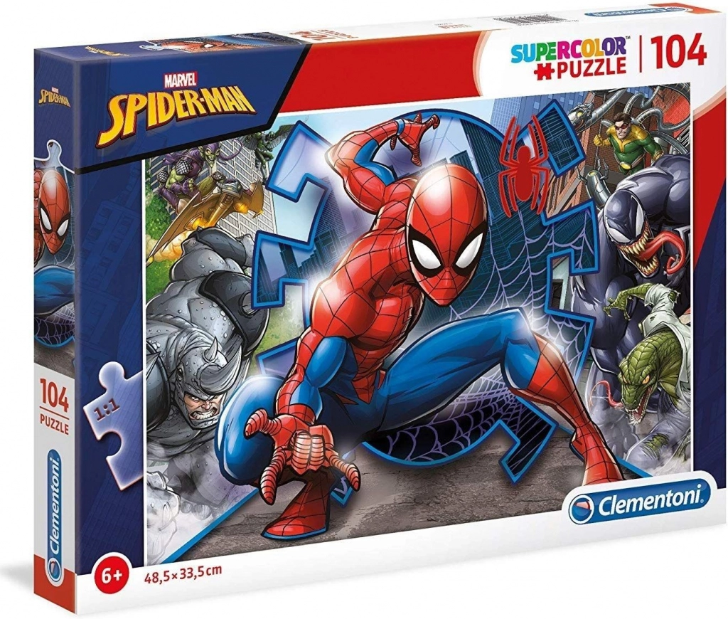 Clementoni Spider-Man Jigsaw puzzle 104 pc(s)