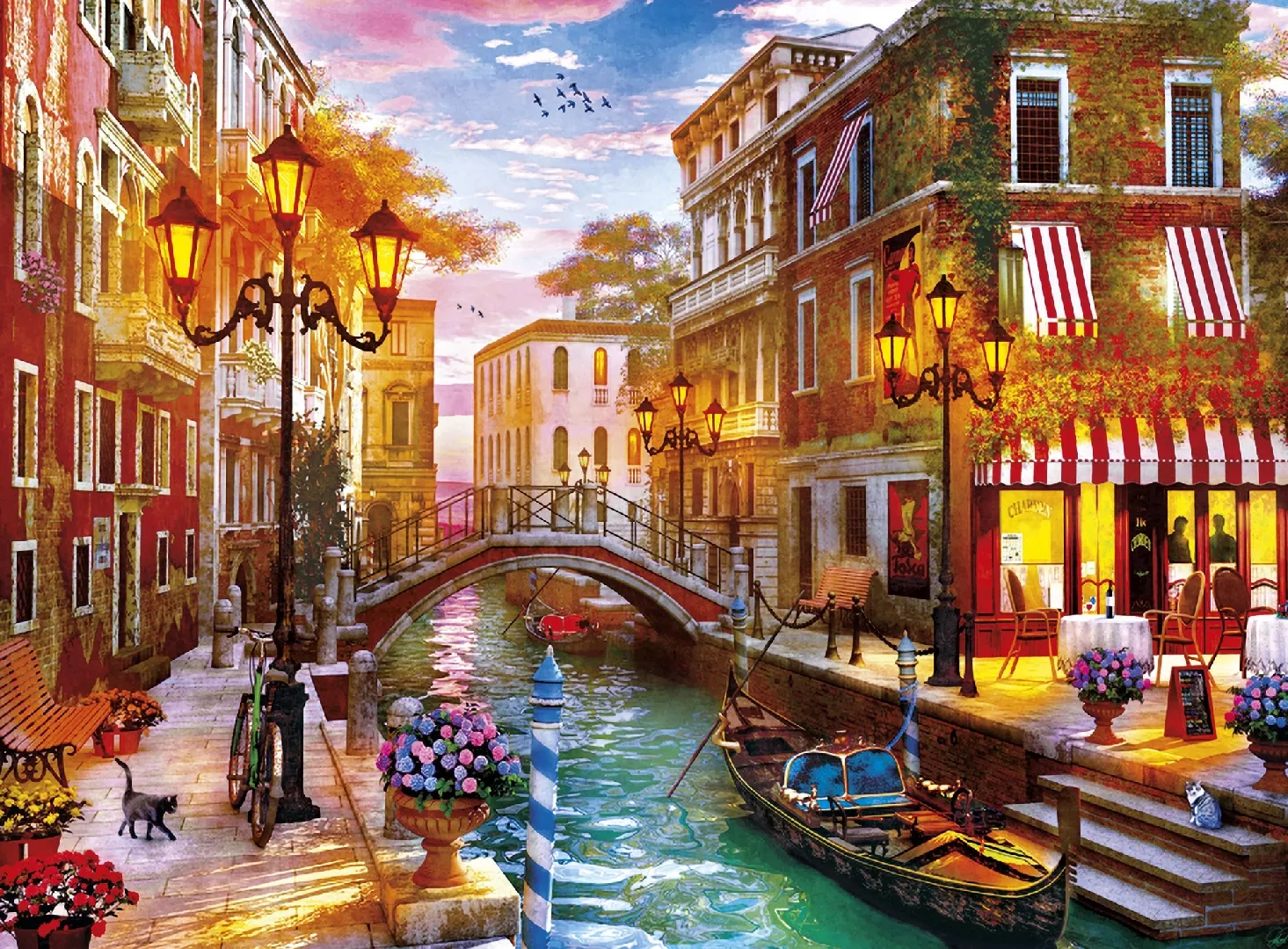 Clementoni Sunset over Venice Jigsaw puzzle