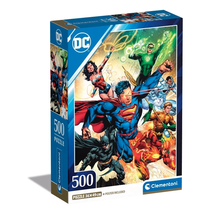 Clementoni DC Jigsaw puzzle 500 pc(s)