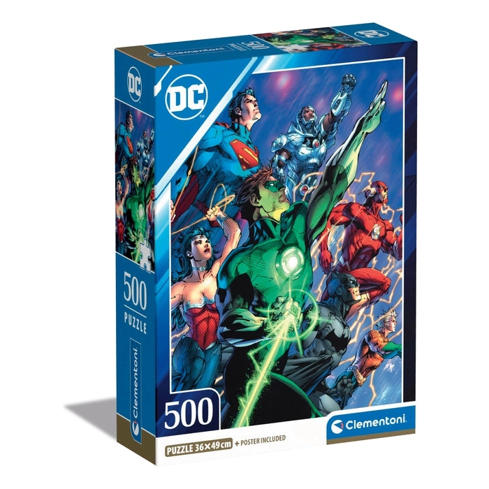 Clementoni DC Jigsaw puzzle 500 pc(s)