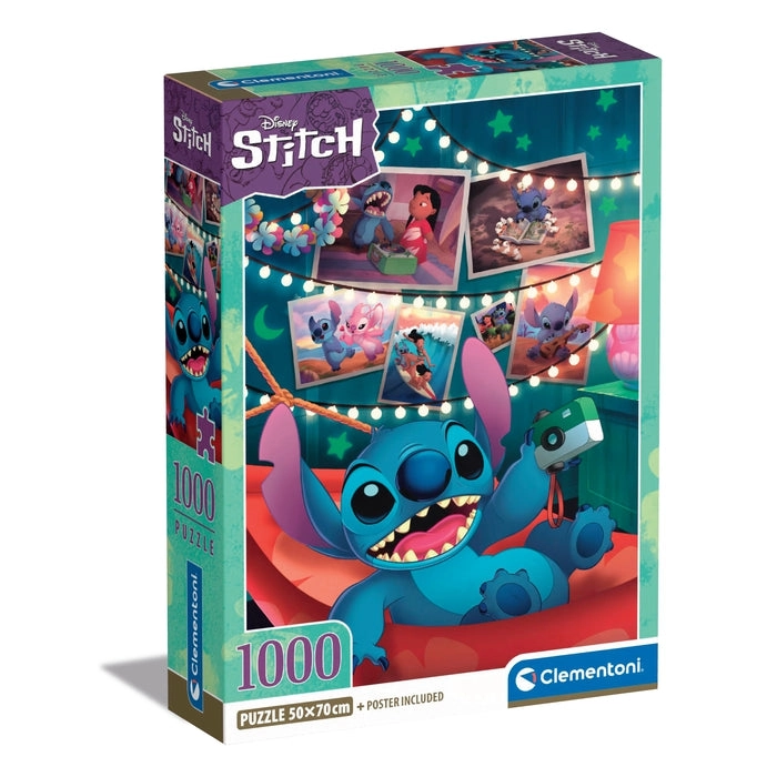 Clementoni Stitch Jigsaw puzzle 1000 pc(s)
