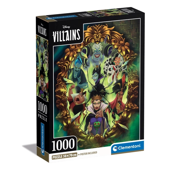 Clementoni Disney Villains Jigsaw puzzle 1000