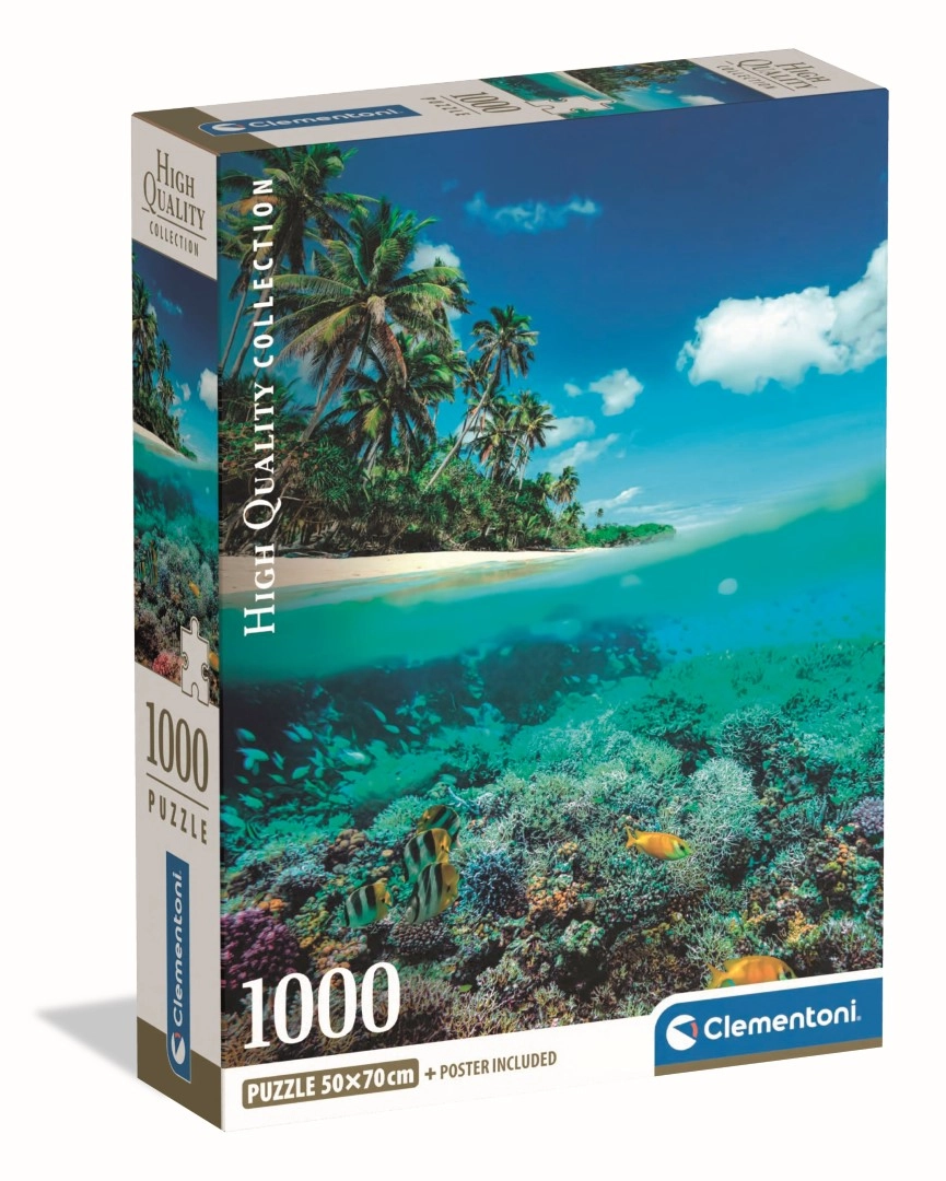 Clementoni Puzzle Compact Summer Paradise 1000