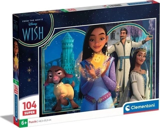 Clementoni Puzzle 104el Wish. Disney 27148