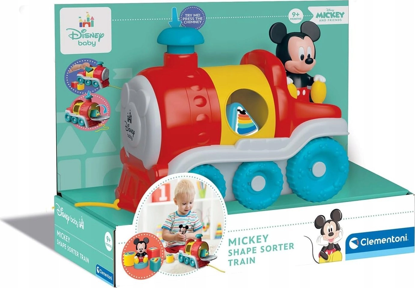 Clementoni baby Train sortet Miki 17900