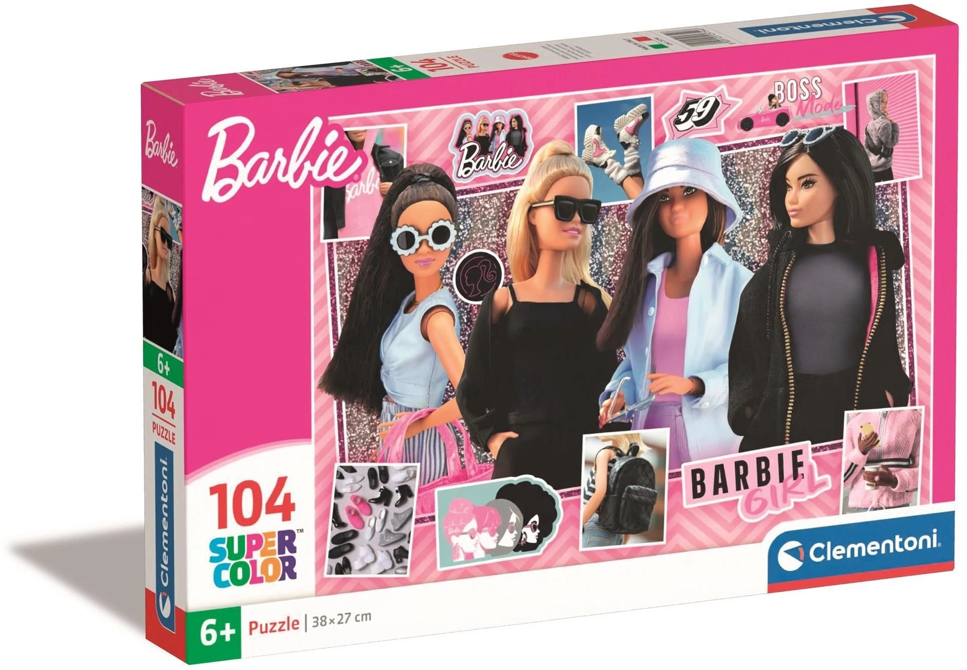 Clementoni CLE puzzle 104 SuperKolor Barbie
