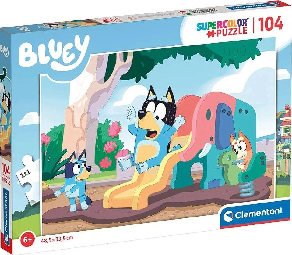 Clementoni CLE puzzle 104 maxi SuperKolor