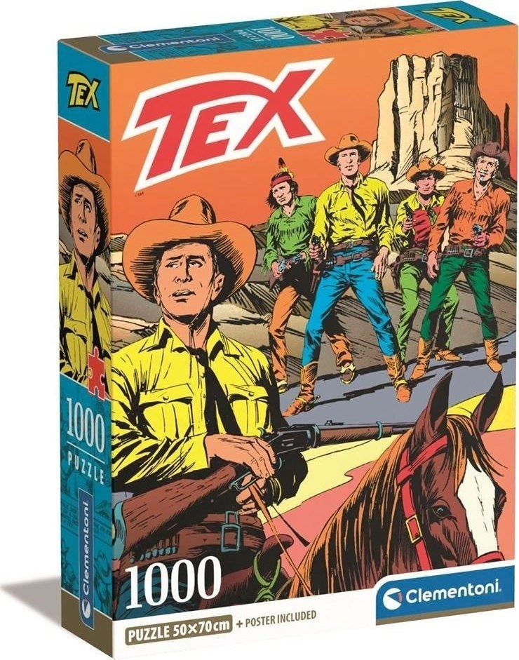 Clementoni Puzzle Compact Tex 1000 pieces