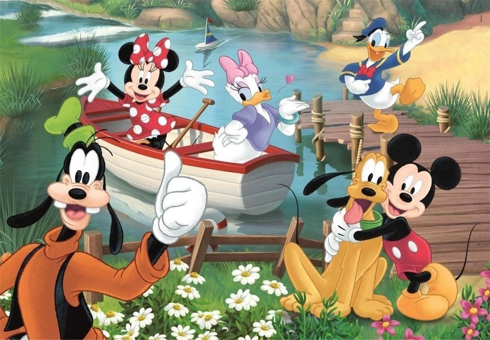 Clementoni CLE puzzle 60 SuperKolor Disney