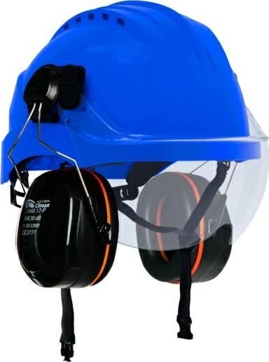 CLIMAX PROTECTIVE HELMET CURRO-VISOR COMPLET WHITE