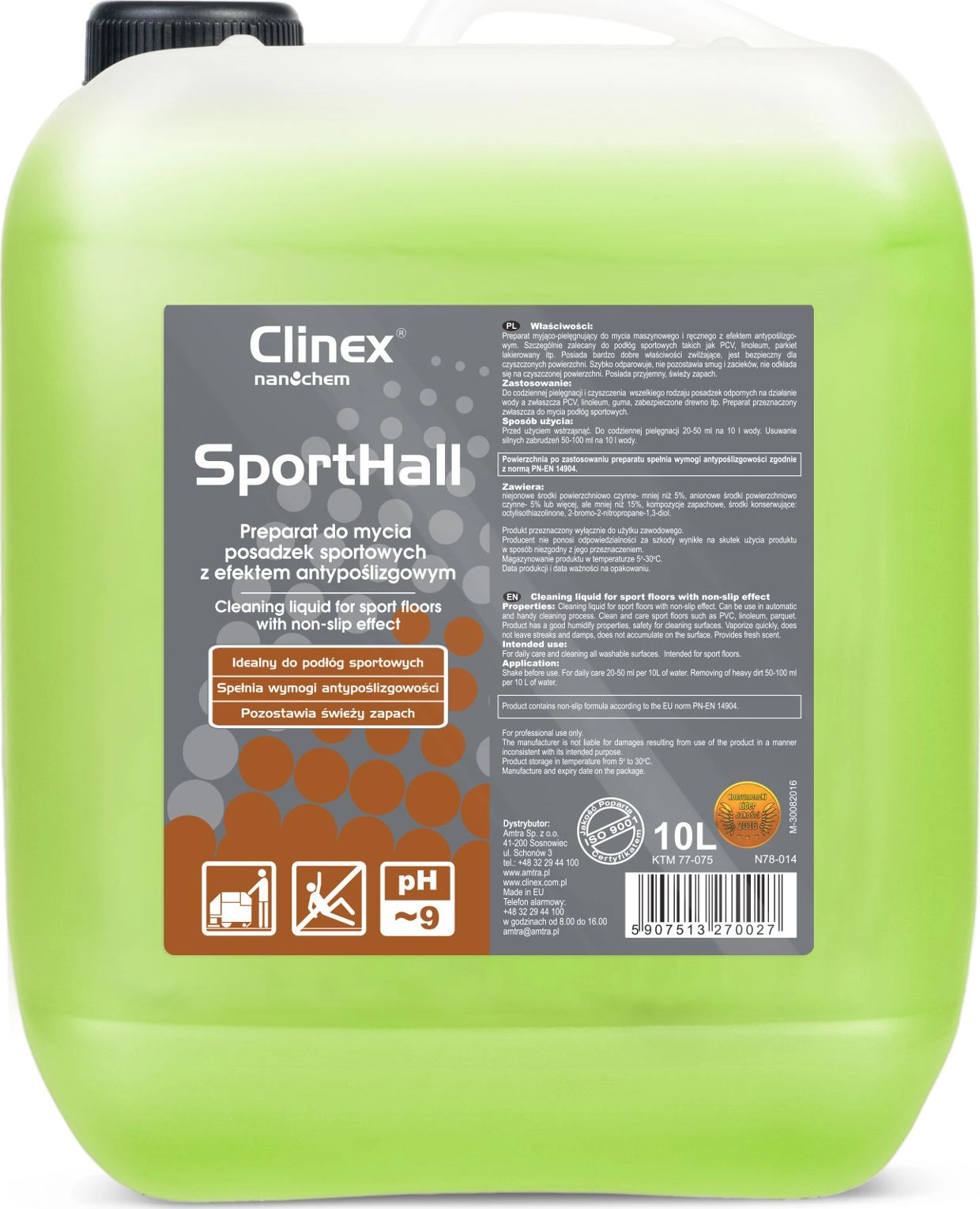 Clinex Płyn do mycia PCV linoleum