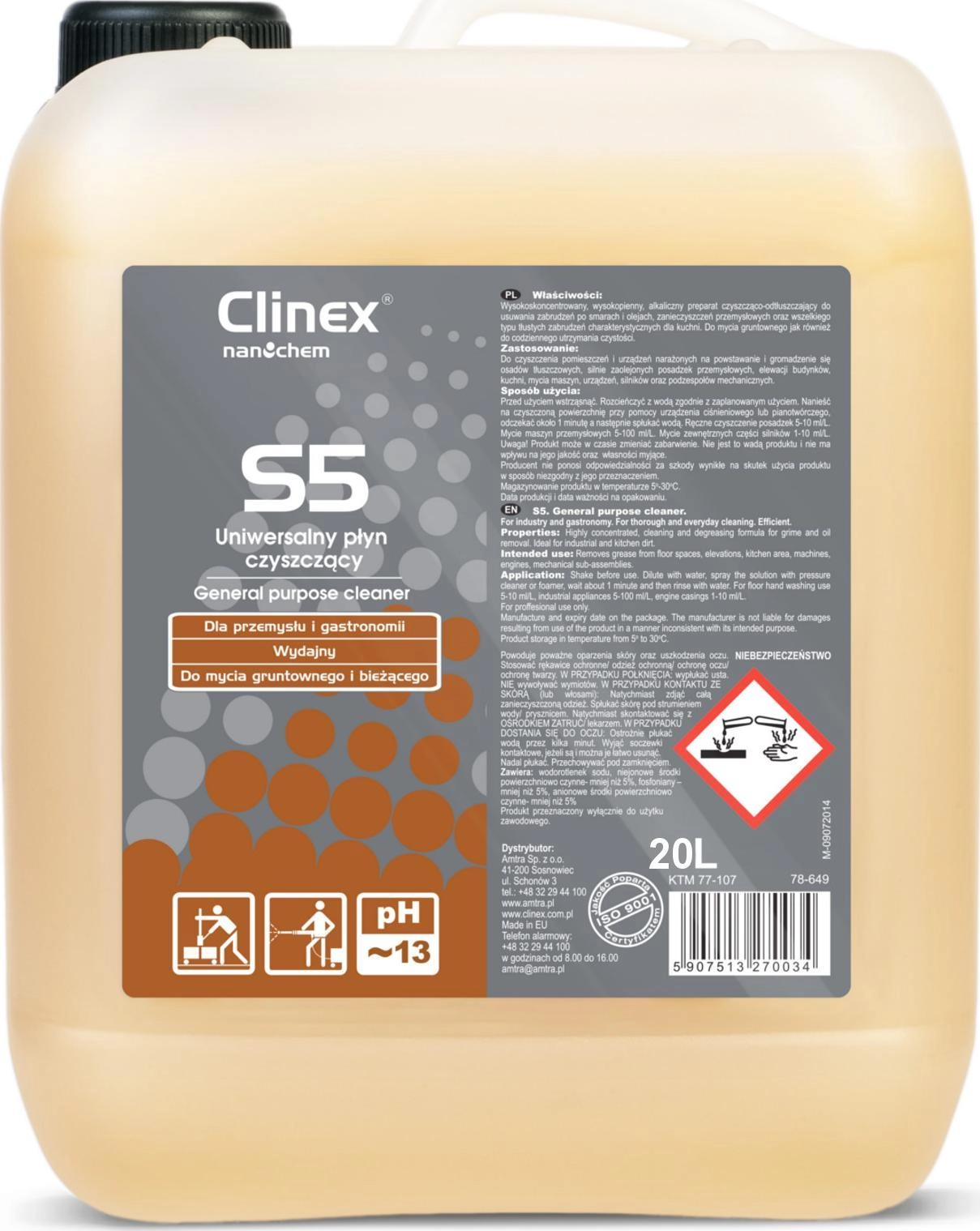 Clinex Universal cleaning fluid for stubborn