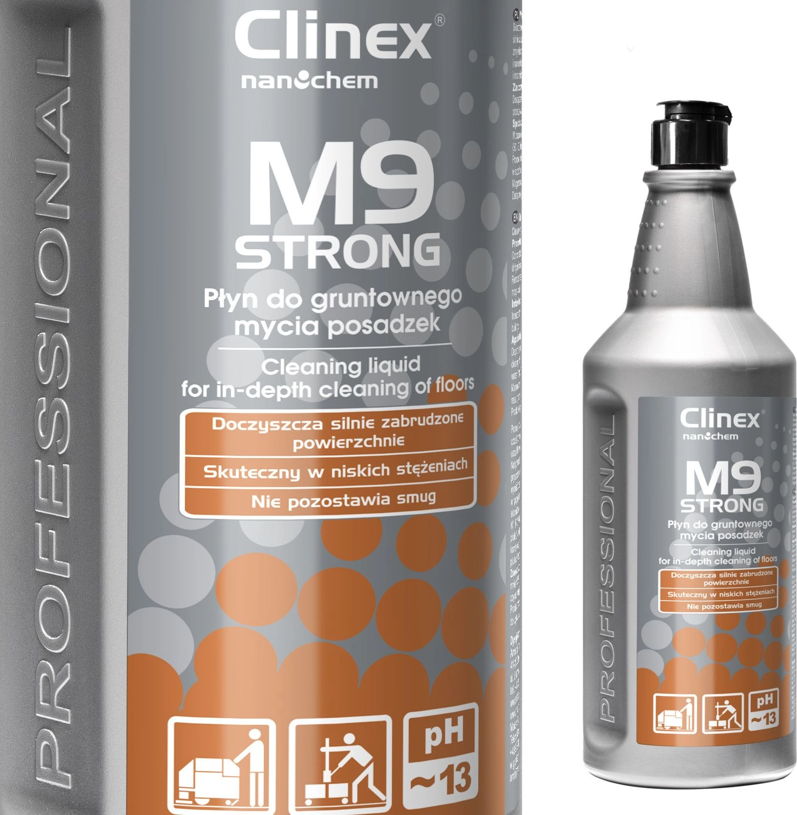Clinex Liquid for cleaning heavily soiled