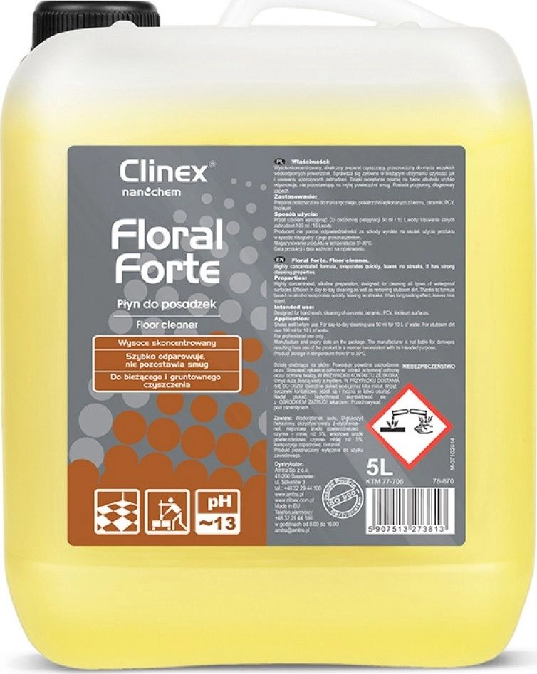 Clinex Płyn Floral Forte do czyszczenia