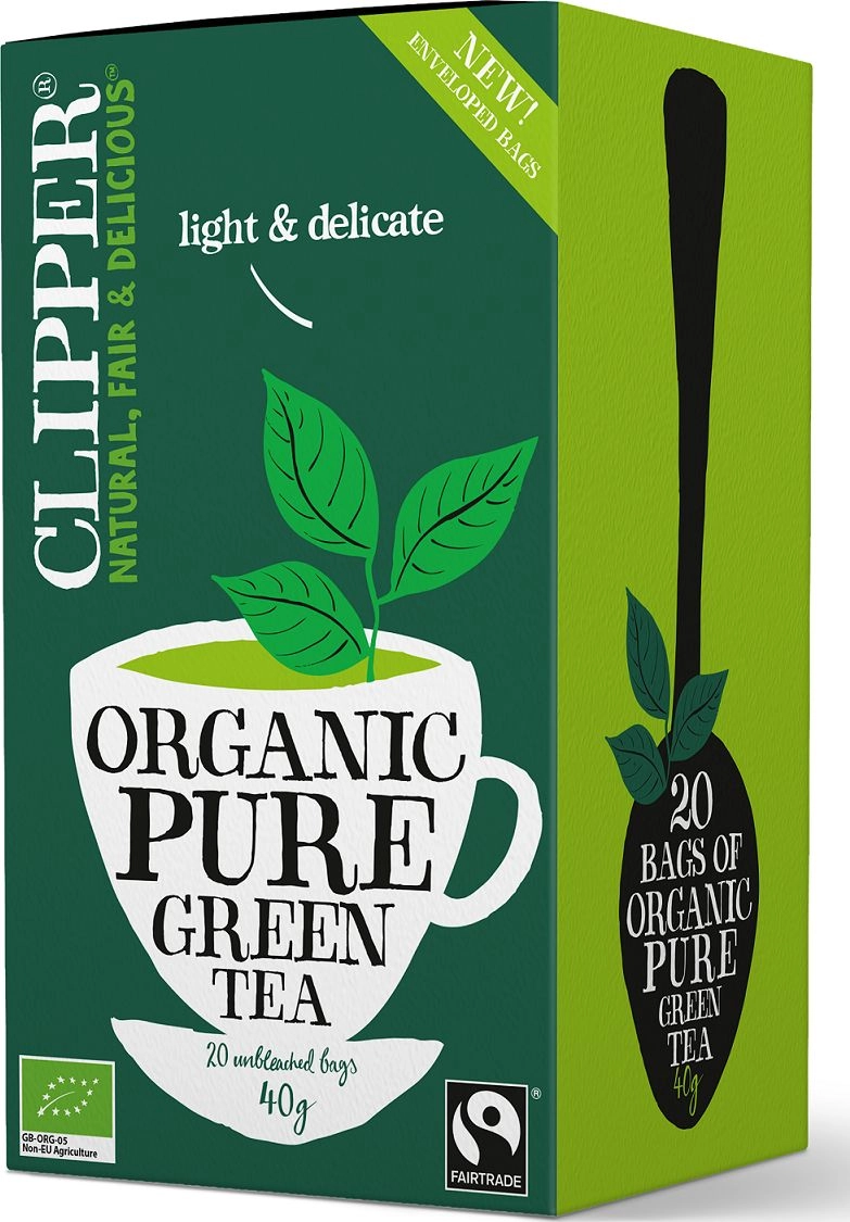 Clipper Organic green tea 40g (20