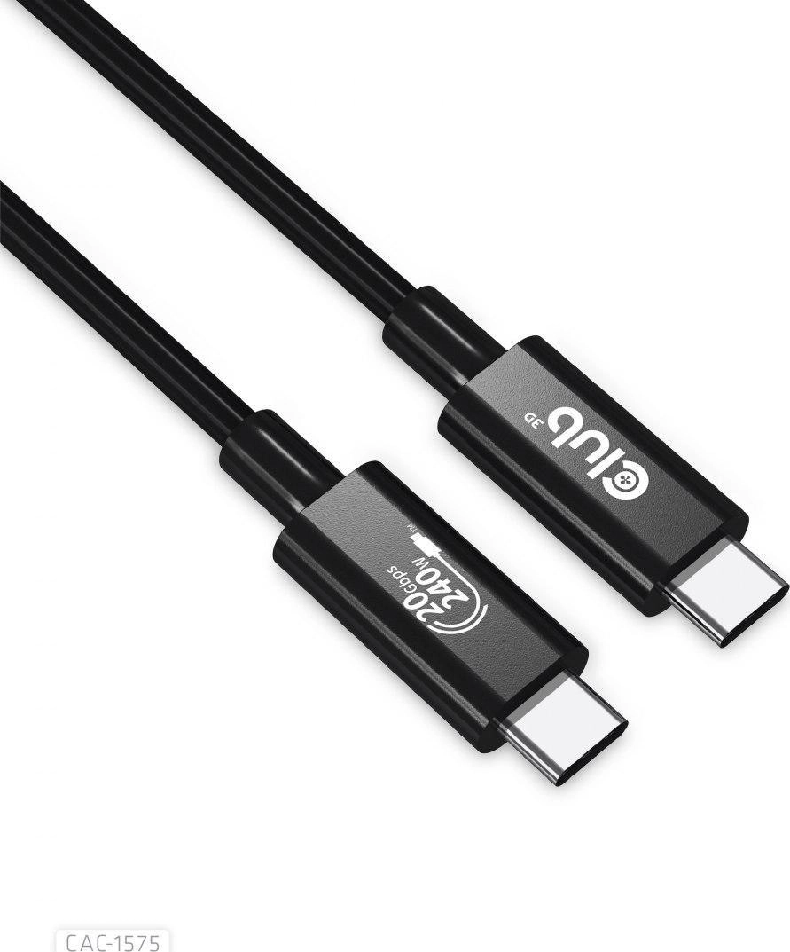 CLUB3D USB4 Gen2x2 Type-C Bi-Directional Cable