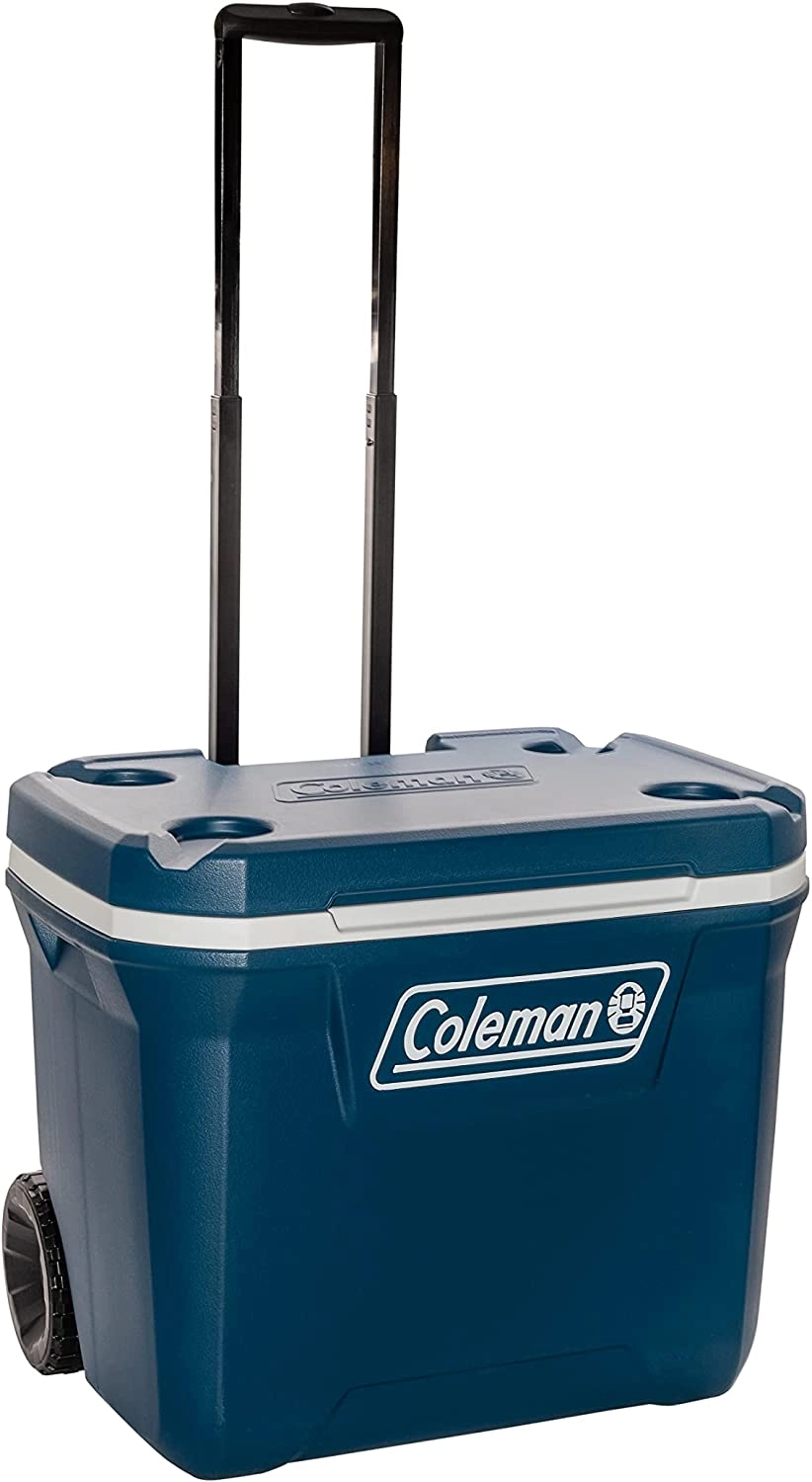 Coleman 50QT Xtreme⢠Wheeled Cooler Blue