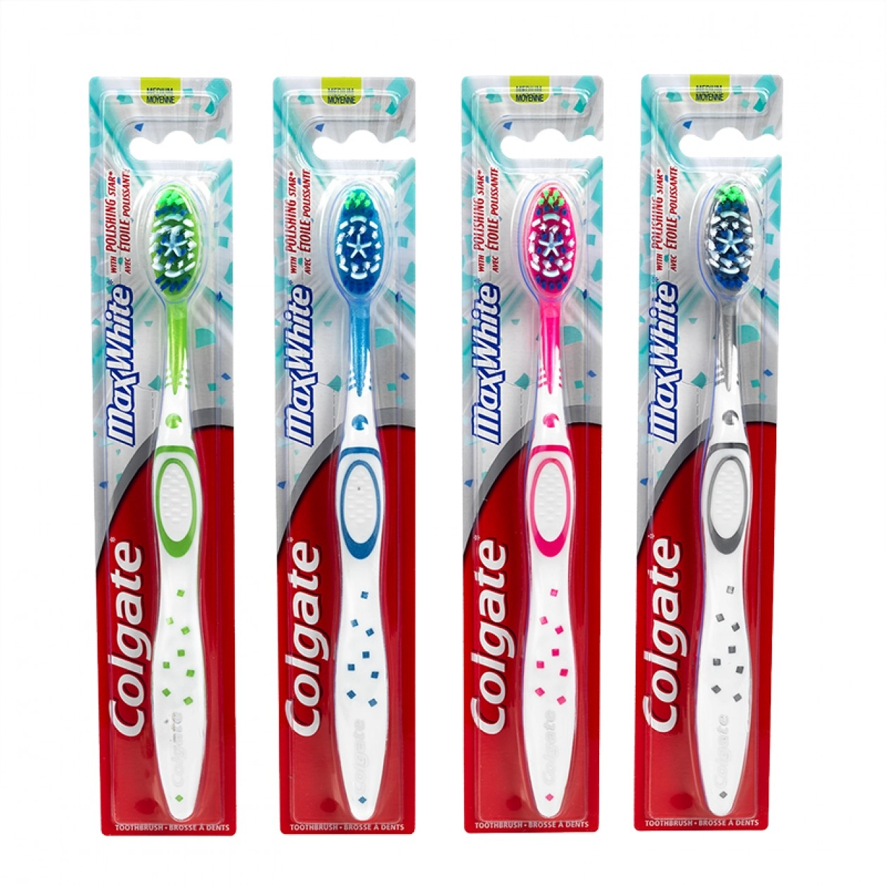 Zobu birste Colgate Max White Medium
